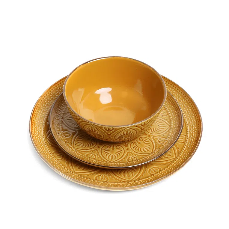 Miska INDIE musztardowa 16 cm