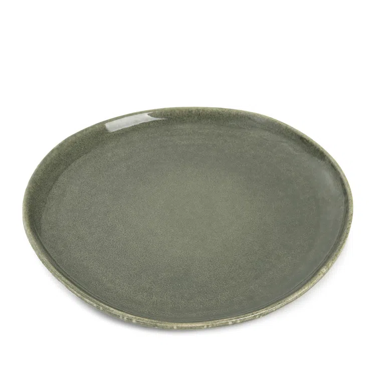 Talerz MYSTIC obiadowy zielony 27 cm