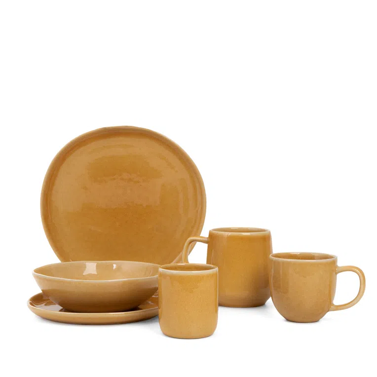 Kubek MYSTIC duży musztardowy 0,55 l