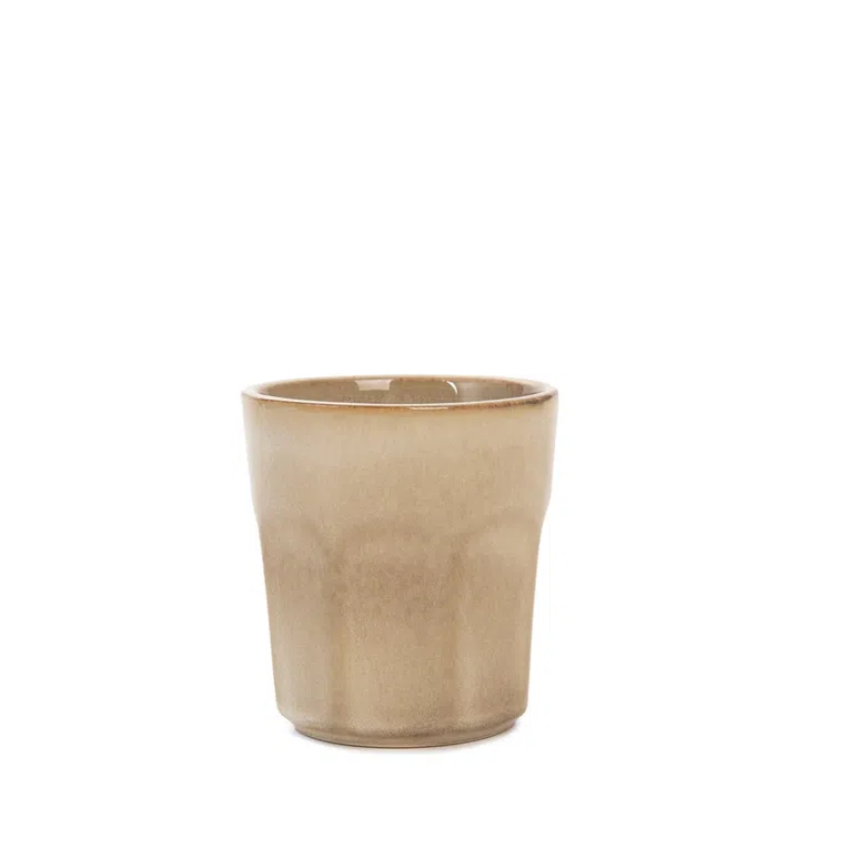Kubek CARLA bez ucha beżowy 0,15 l