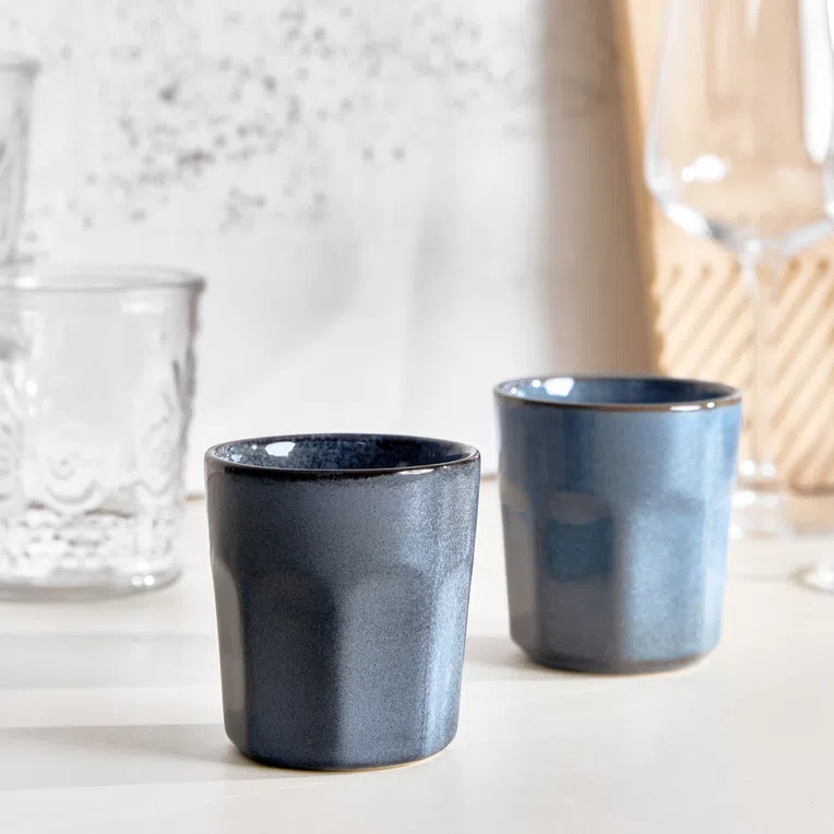 Kubek CARLA bez ucha granatowy 0,15 l