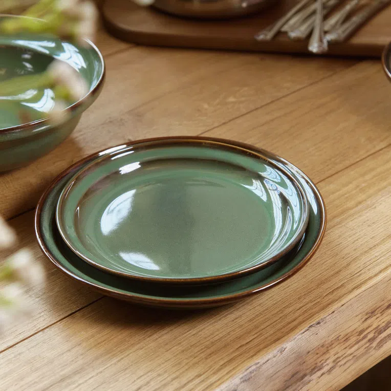 Talerz GRINGO deserowy zielony 20 cm