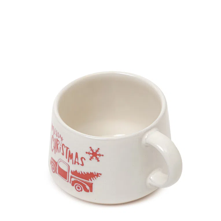 Kubek MOLLY baryłka z autkiem 0,4 l