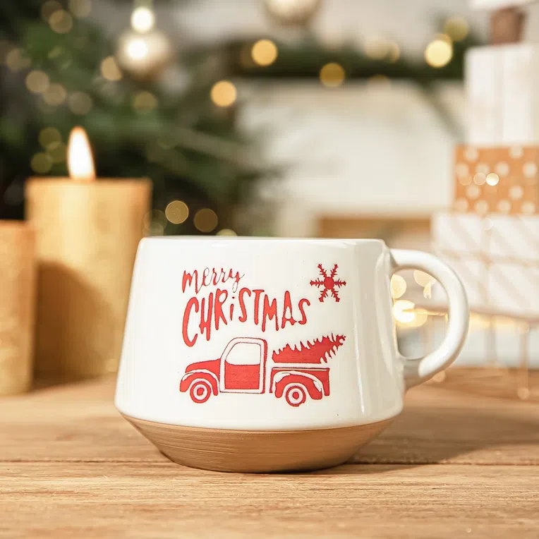 Kubek MOLLY baryłka z autkiem 0,4 l