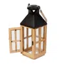 Latarnia BUREL drewniana 18x18x51 cm
