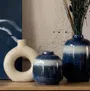 Wazon SOLETO ceramiczny granatowy 14,3x14,3x15 cm