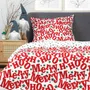 Pościel JOLLY z mikrofibry z motywem świątecznym 140x200 cm + 1*70x80 cm