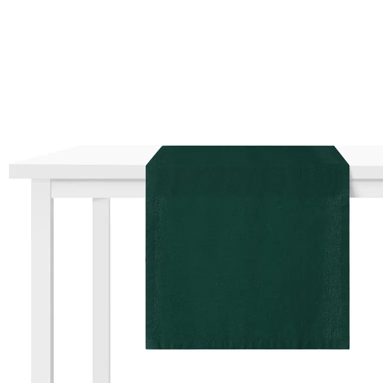 Bieżnik FEMELO ciemnozielony 40x160 cm