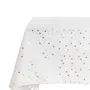 Obrus STARSE w gwiazdki biały 130x180 cm