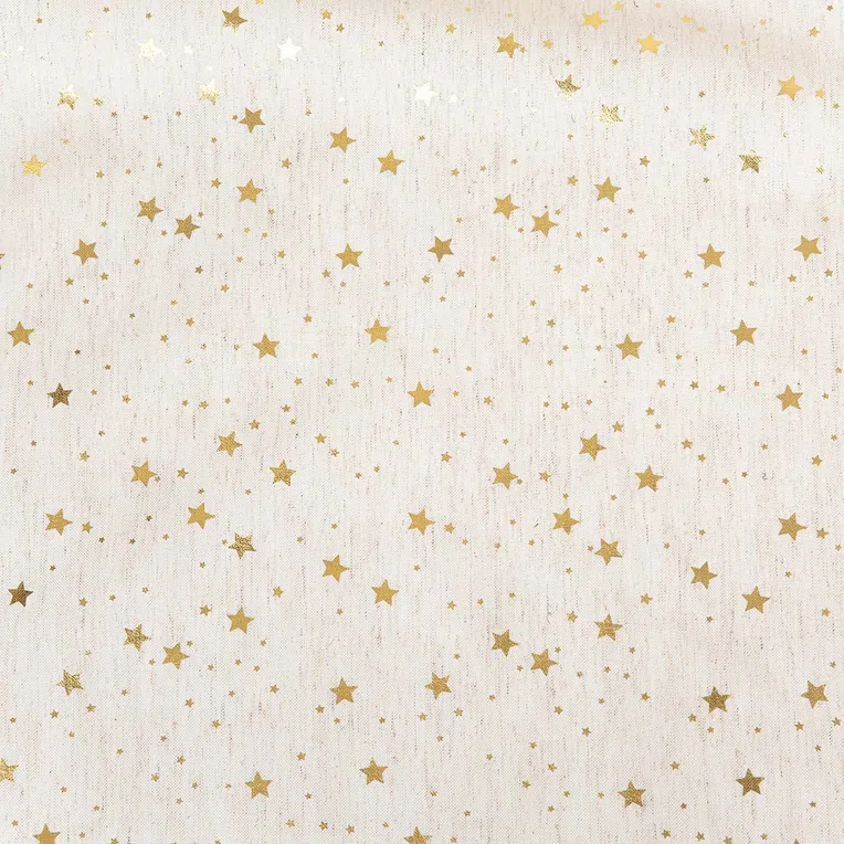 Obrus STARSE w gwiazdki biały 130x180 cm