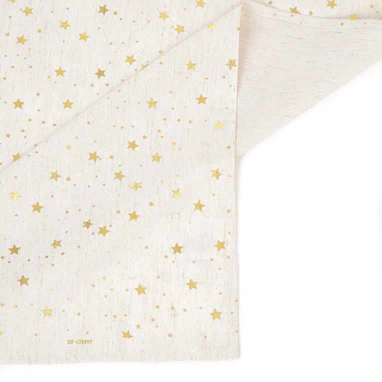 Obrus STARSE w gwiazdki biały 130x180 cm