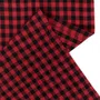Bieżnik REJ w kratę czerwony 40x160 cm