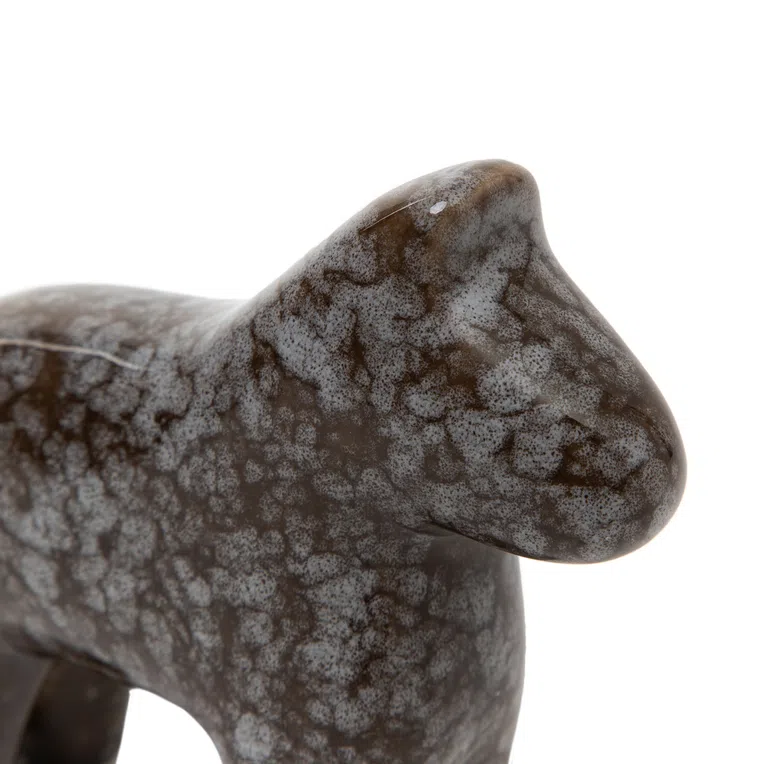 Ozdoba stojąca ISLA ceramiczna 12,6x13,2x4,7 cm