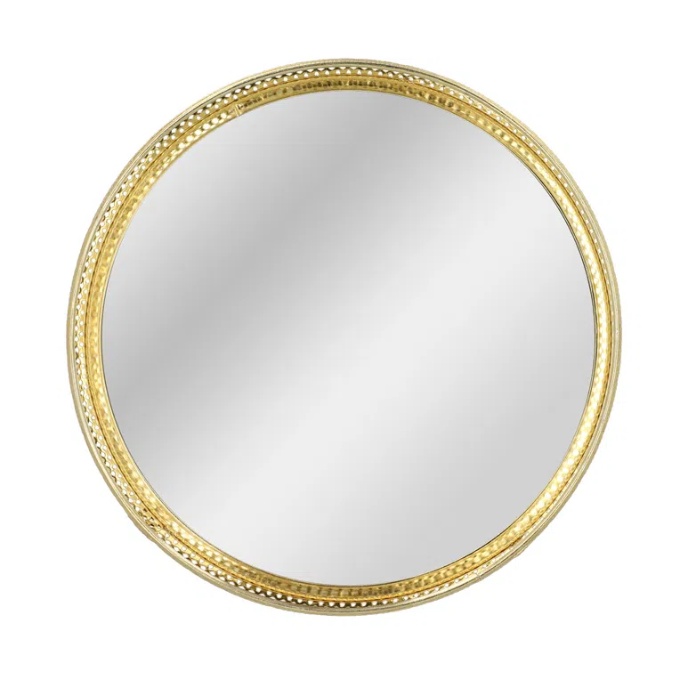 Taca ozdobna DIDI złota 25x5 cm