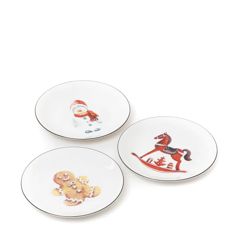 Talerz LANGA deserowy z konikiem 20 cm