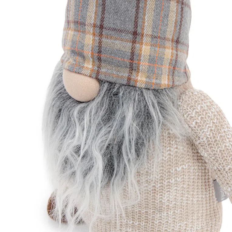 Skrzat VIRI krasnal beżowy z teleskopowymi nogami 90 cm