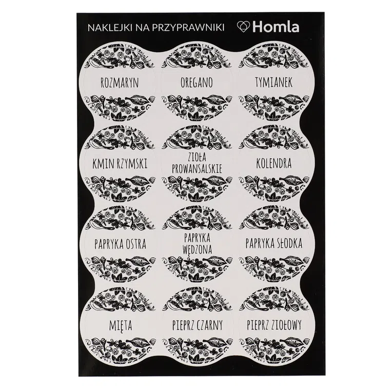 Naklejki OTTO kuchenne, 36 szt 3,5 cm