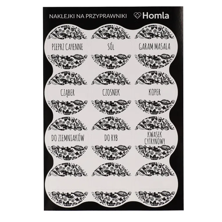 Naklejki OTTO kuchenne, 36 szt 3,5 cm