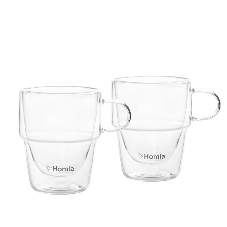 Zestaw szklanek CEMBRA z podwójną ścianką, 2 szt. 0,15 l