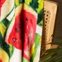Ręcznik plażowy VERANO z nadrukiem w arbuzy 70x140