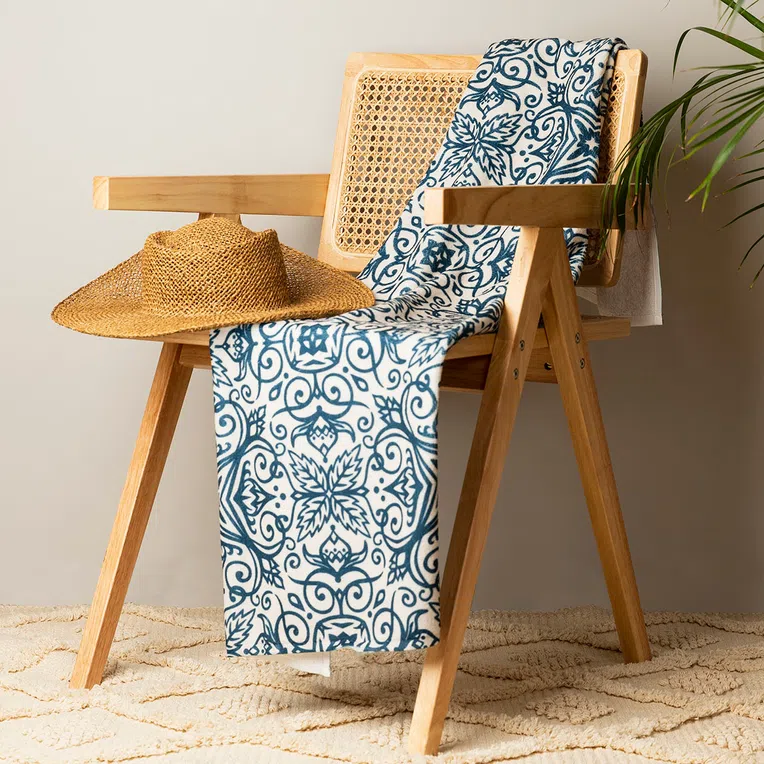 Ręcznik plażowy MANDALI z nadrukiem w mandale 70x140