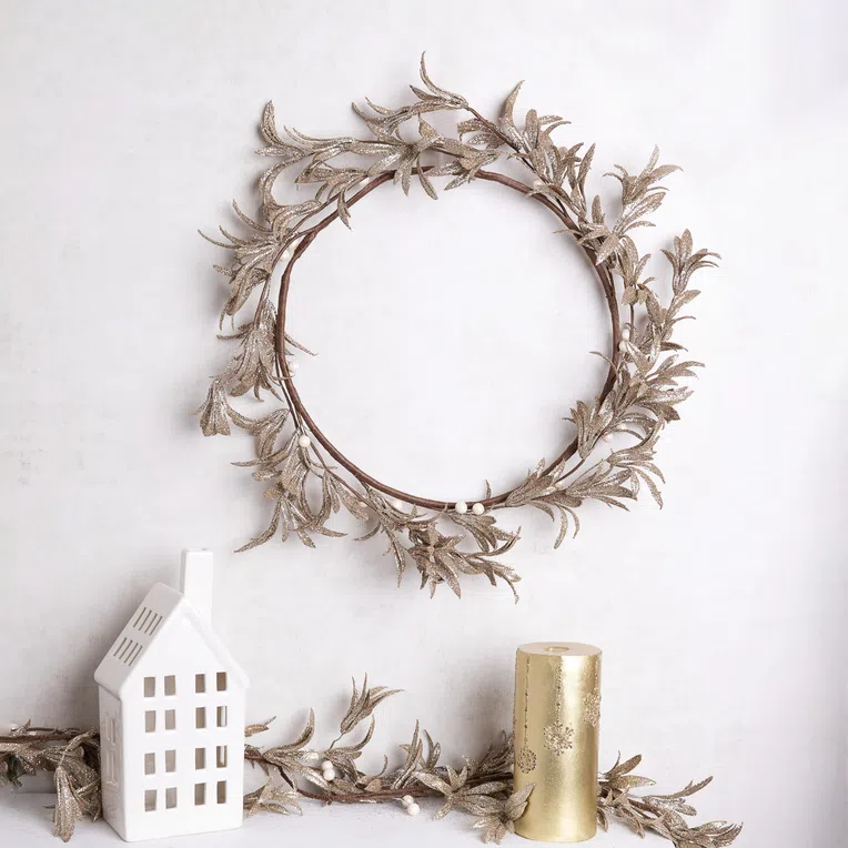 Stroik LUCIDO duży szampański 30 cm