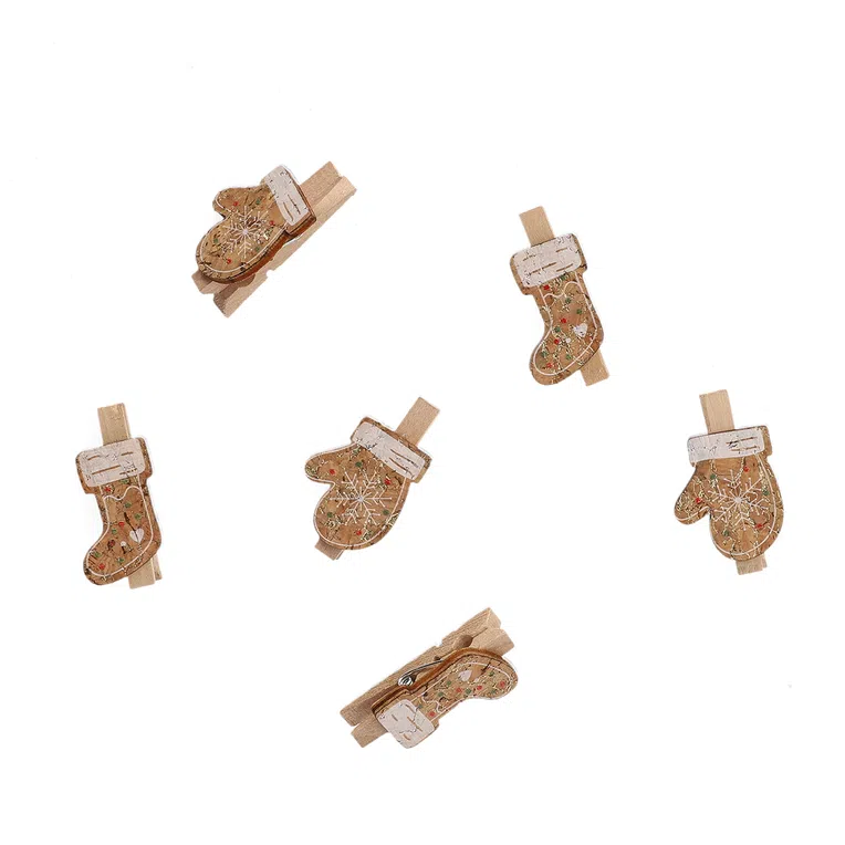 Spinacze SORANO skarpety i rękawiczki 6 szt.