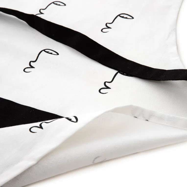 Fartuch kuchenny MUKHA z twarzami 60x80 cm