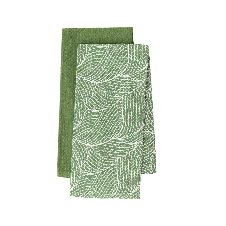 Zestaw ścierek kuchennych DAHON zielonych 2*50x70 cm