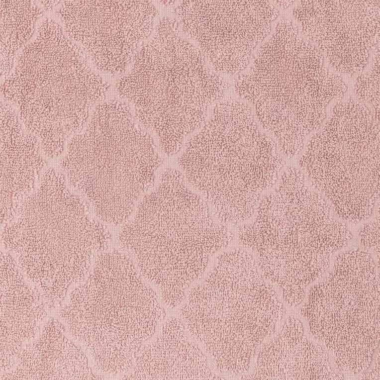 Ręcznik SAMINE z marokańską koniczyną różowy 70x130cm