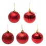 Bombki RIJA czerwone, 30 szt. 6 cm