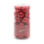 Bombki RIJA czerwone, 30 szt. 6 cm