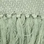Pled MORRIS pistacjowy z frędzlami 130x170 cm