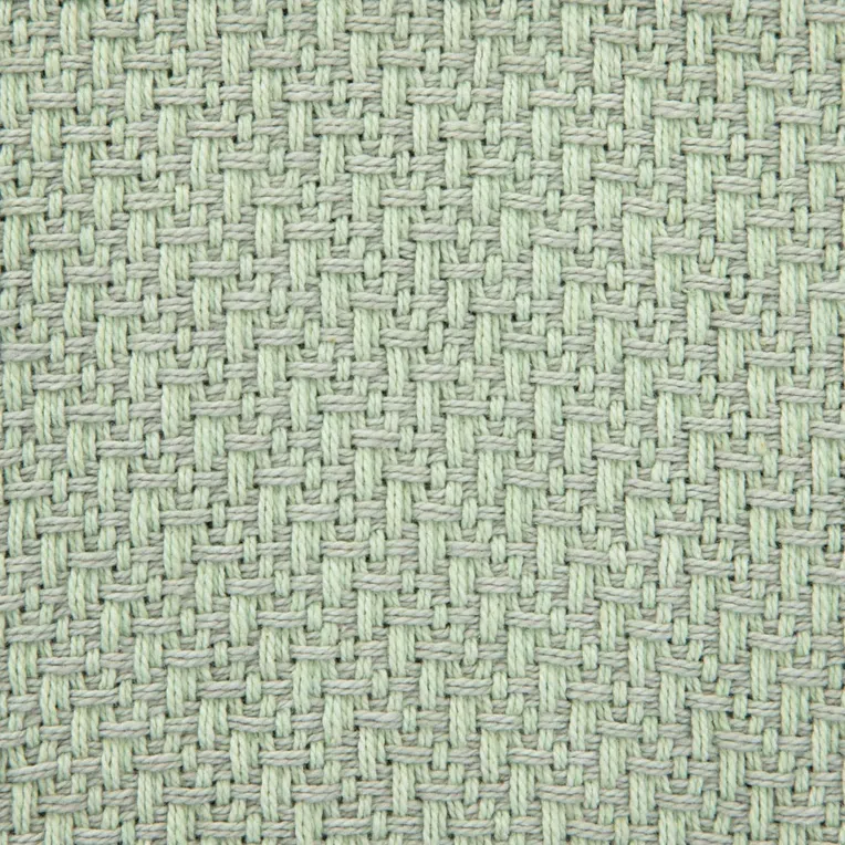 Pled MORRIS pistacjowy z frędzlami 130x170 cm