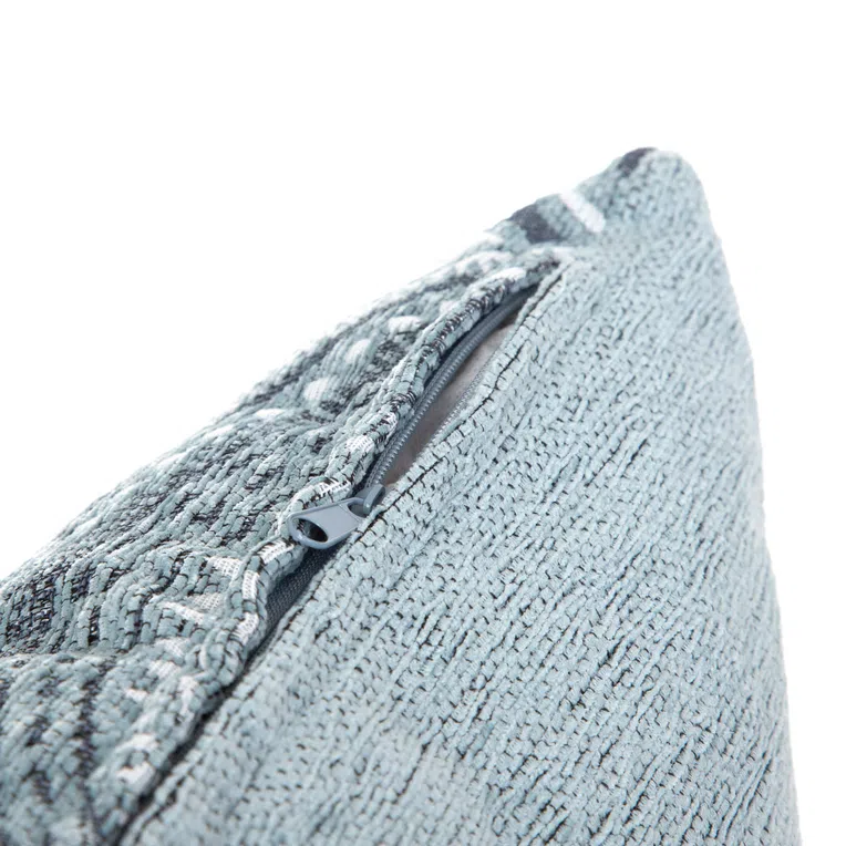 Poszewka MASALA w marokański wzór niebieska 45x45 cm