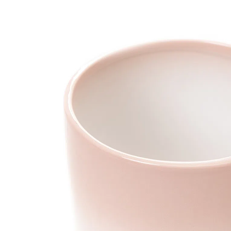 Osłonka na doniczkę GENZI ombre różowa 15x14,5 cm