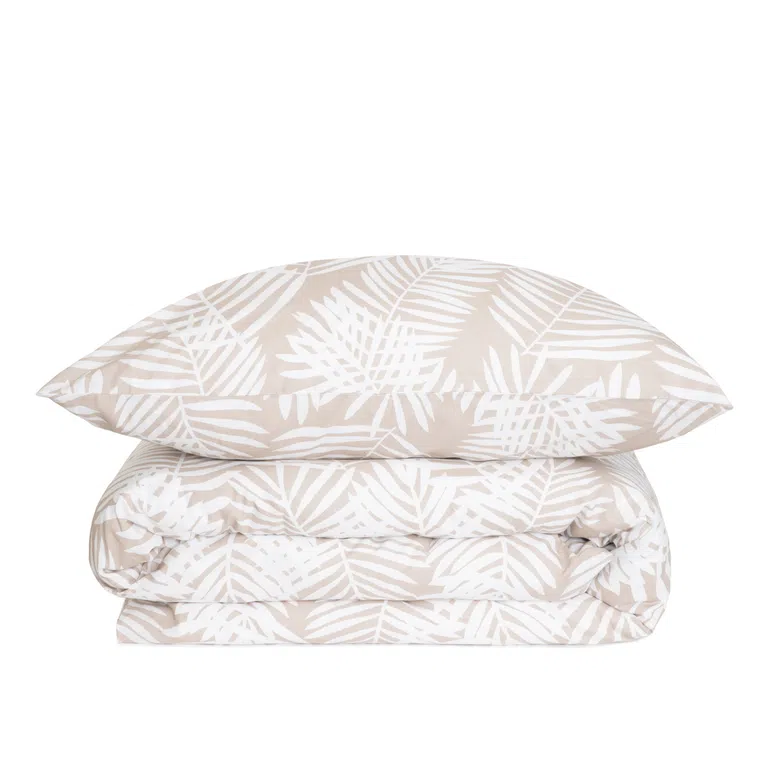 Pościel FYLLO bawełniana w liście 200x220 cm