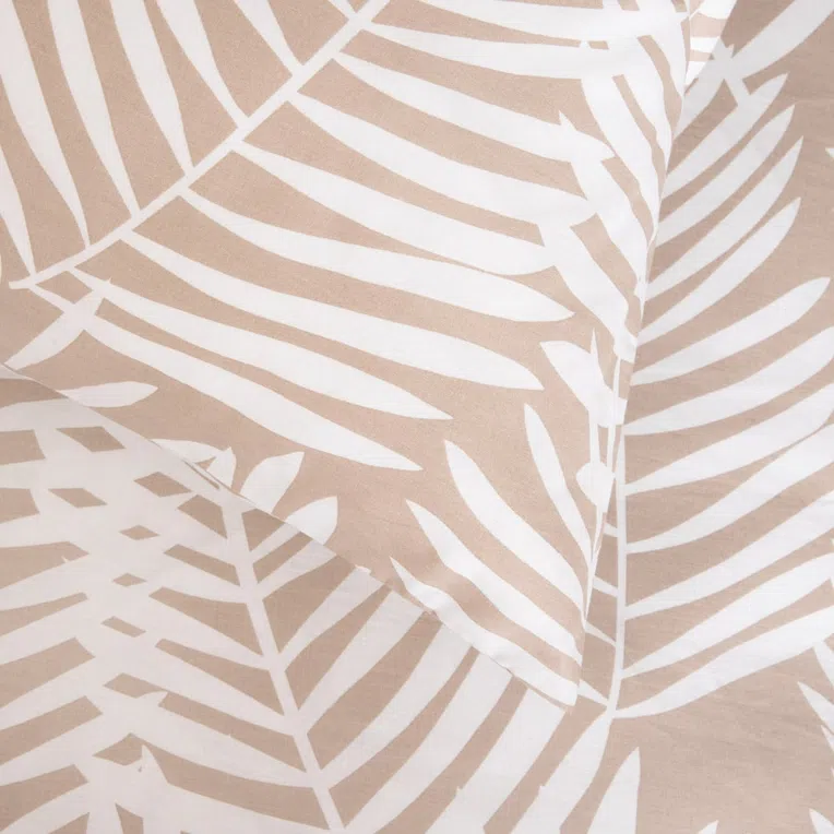 Pościel FYLLO bawełniana w liście 200x220 cm