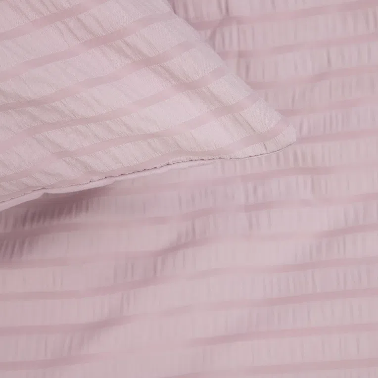 Pościel NARO z mikrofibry różowa 160x200 cm