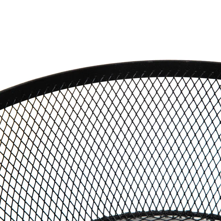 Koszyk GRIDIO okrągły czarny 32 x 10 cm