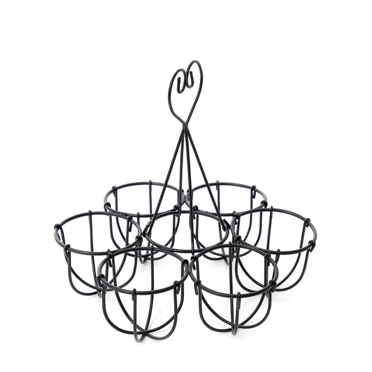 Koszyk HASELE na jajka z uchwytem 18x19 cm