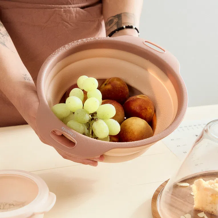 Durszlak EASY BAKE składany okrągły 24x29 cm