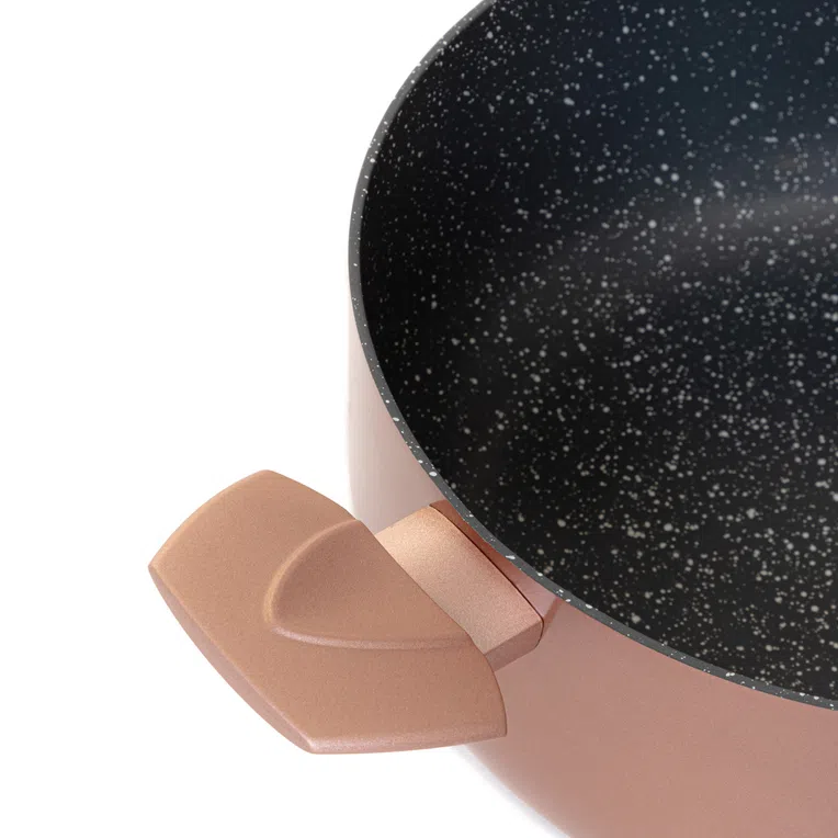 Garnek ANDORA różowy 4 l