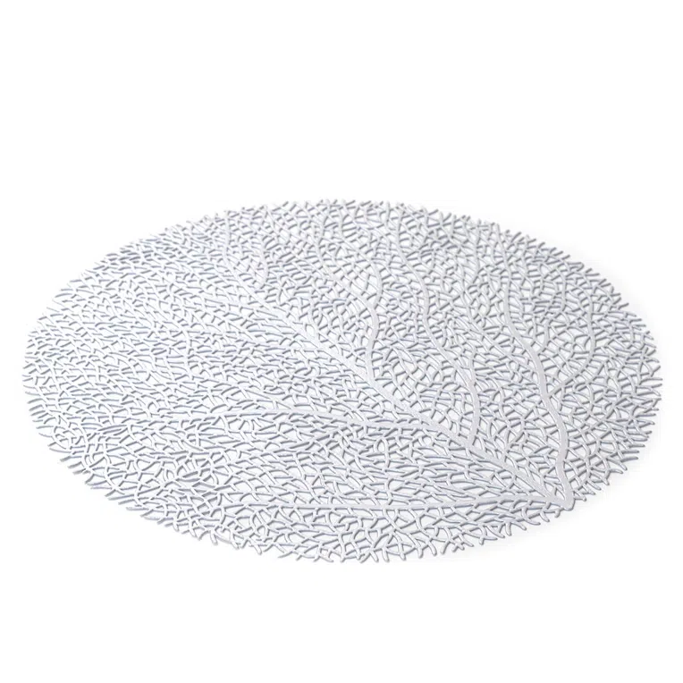 Podkładka do jadalni RAGGI srebrna 38 cm