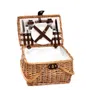 Kosz piknikowy PICNIC dla 2 osób naturalny 38x25x25 cm