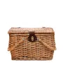 Kosz piknikowy PICNIC dla 2 osób naturalny 38x25x25 cm