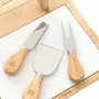 Deska VINCE do serów z nożykami 23x21 cm