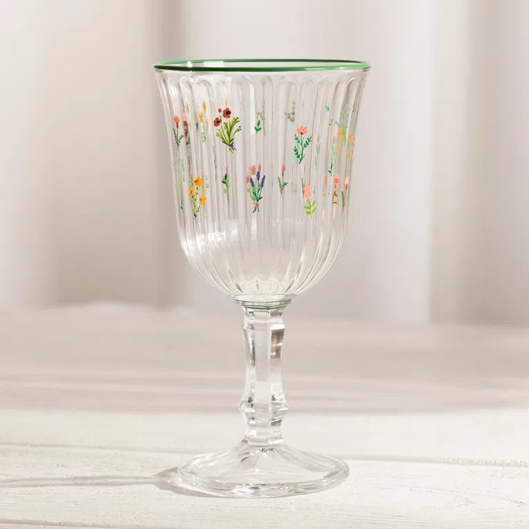 Kieliszek GARDINO w kwiaty 0,18 l