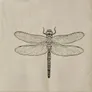 Serwetki WE CARE DRAGONFLY papierowe z ważką 20 szt. 33 cm