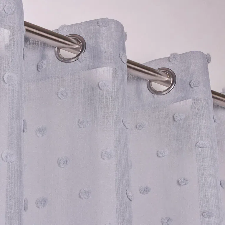 Firana UNIQUE z kółkami 140x260 cm